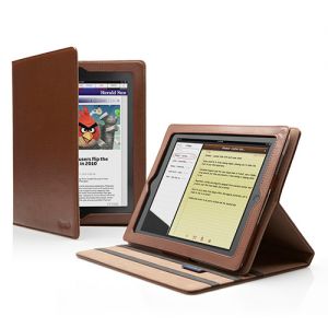 Чехол Cygnett Leather Case Windsor Brown for iPad 2 (CY0300CIWIN)